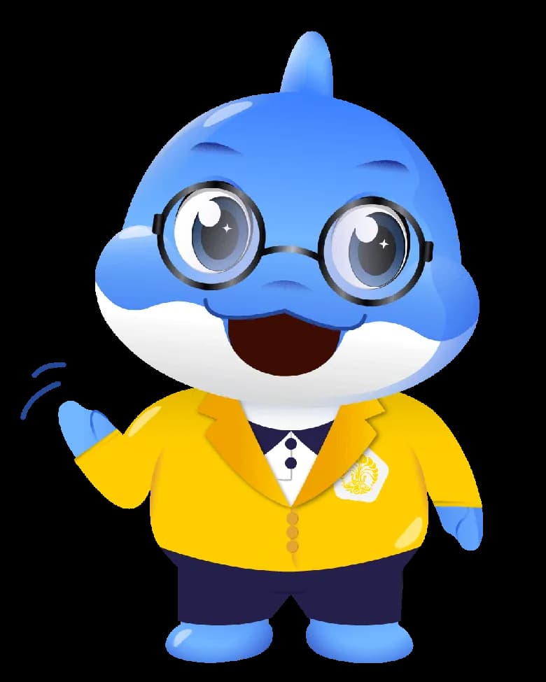 Maskot Lolos PTN Naufal Academy